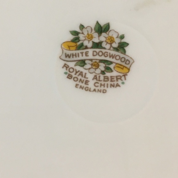 Royal Albert Bone China White Dogwood England 6 3/8" Flawless - Picture 3 of 5